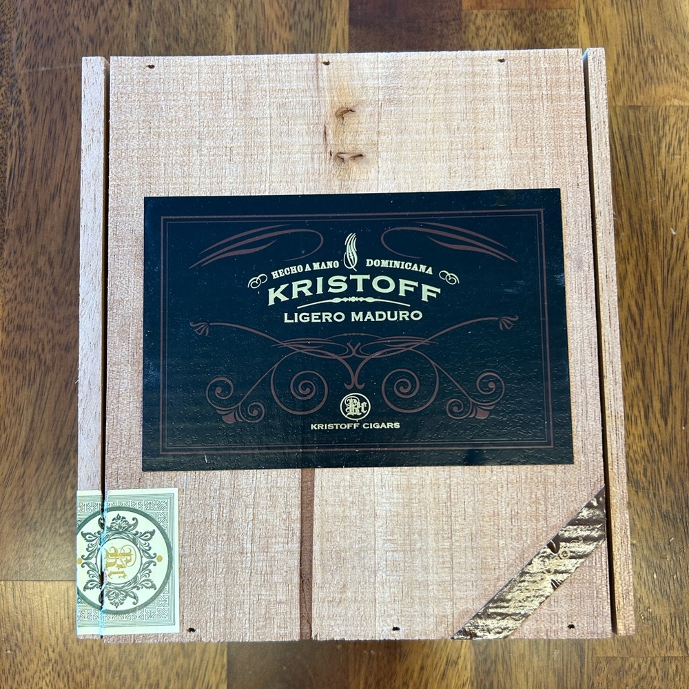 Empty Cigar Box Kristoff